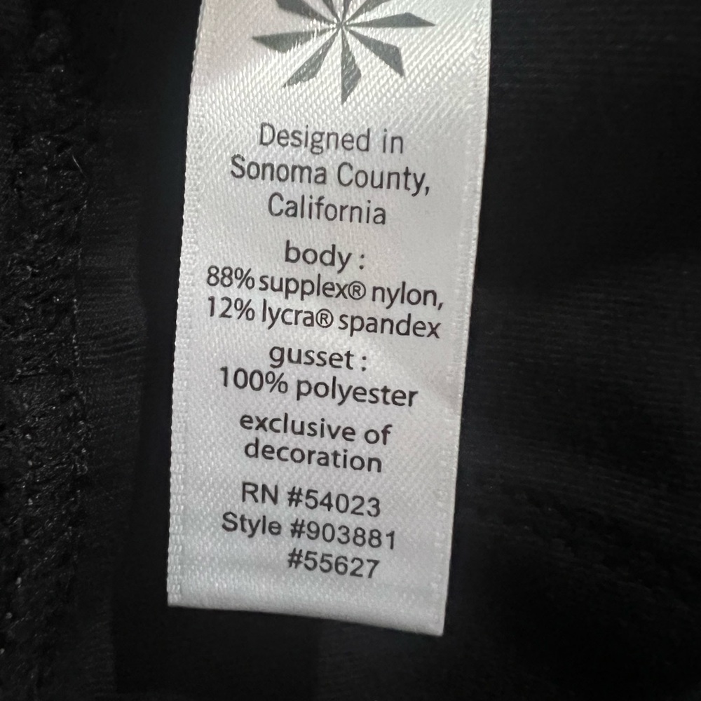 Athleta Black Pilayo Dipper Bootcut Activewear Pants Black Tall Size Small - Picture 8 of 8